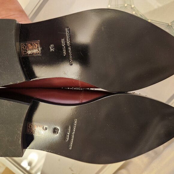 Sigerson Morrison Italian Leather "Edna" Studded Loafers. NIB. Size 8.5 - Picture 10 of 13